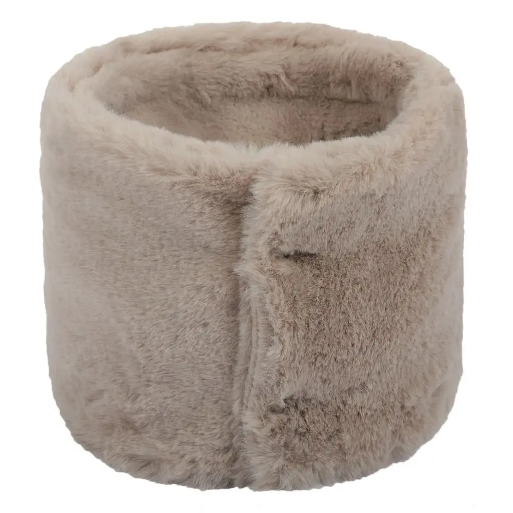 

Модный теплый шарф-кольцо новинка с пуговицами зимний шарф-петля плюс бархатная Женская Меховая повязка на голову Воротник Бандана