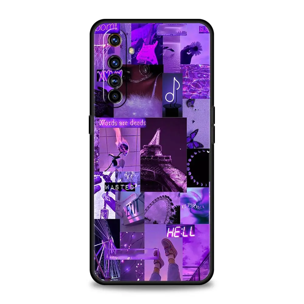 Infinity Purple Silicone Phone Case Cover
