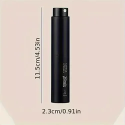 Compact Superfine Coffee Grinder - Portable Anti-Fly Powder Solution for Outdoor and Office Use (Black)