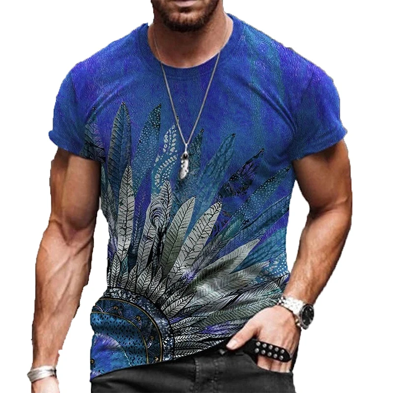 Colourful Abstract Art 3D Print T Shirt