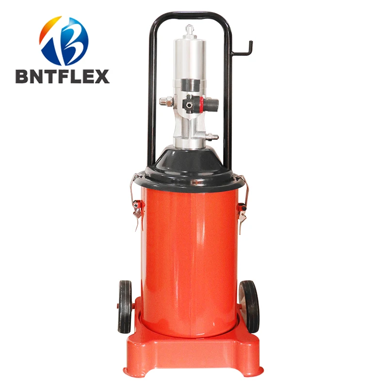 30L Pneumatic grease gun high-pressure oiler with butter pump refilling steam auto full automatic small pneumatic butter machine