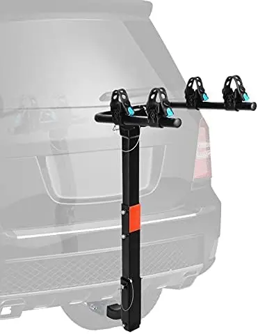 

Hitch Mounted Bike for Car Trailer with 2" Receiver
