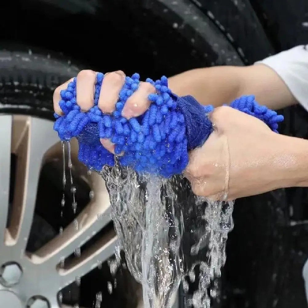 Car Cleaning Sponge Car Wash Care Washing Brush Pad Cleaning Microfiber Polishing Dusting Scratch-free Washing Cars Floors N EW