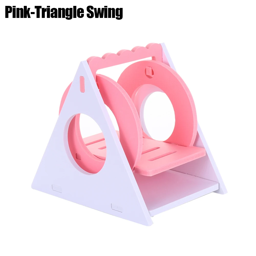 Altalena a triangolo rosa