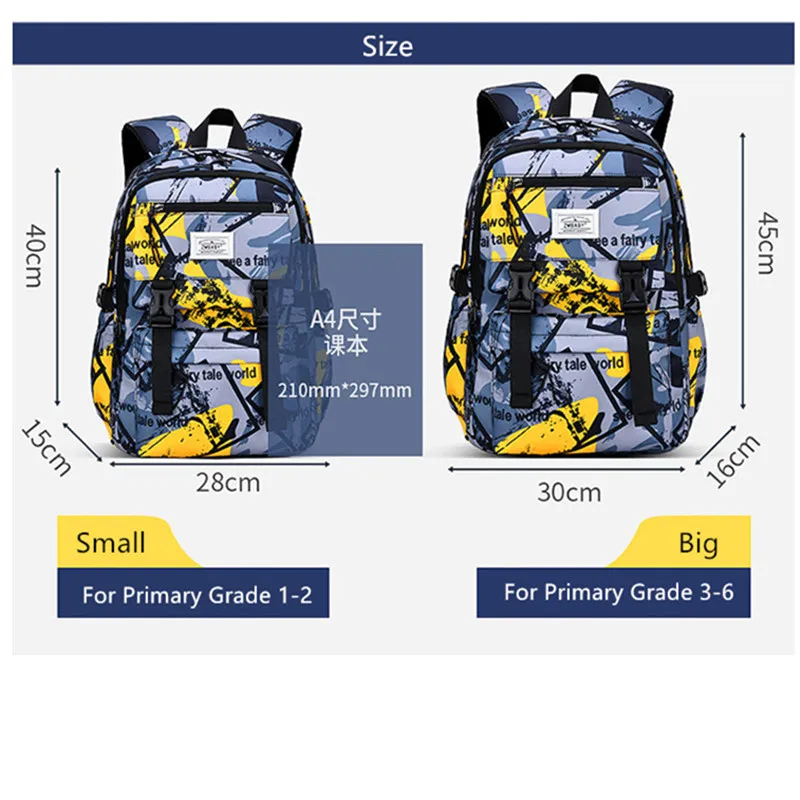 Fengdong primary school bags for boys lightweight backpack large capacity bookbag waterproof backpack elementary student bagpack 6