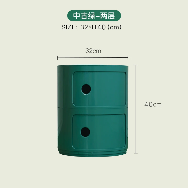 Plastic Bedside Table Minimalist Nordic Locker Space Design Bedside Table Center Sofa Balcony Hotel Nordic Modern Furniture
