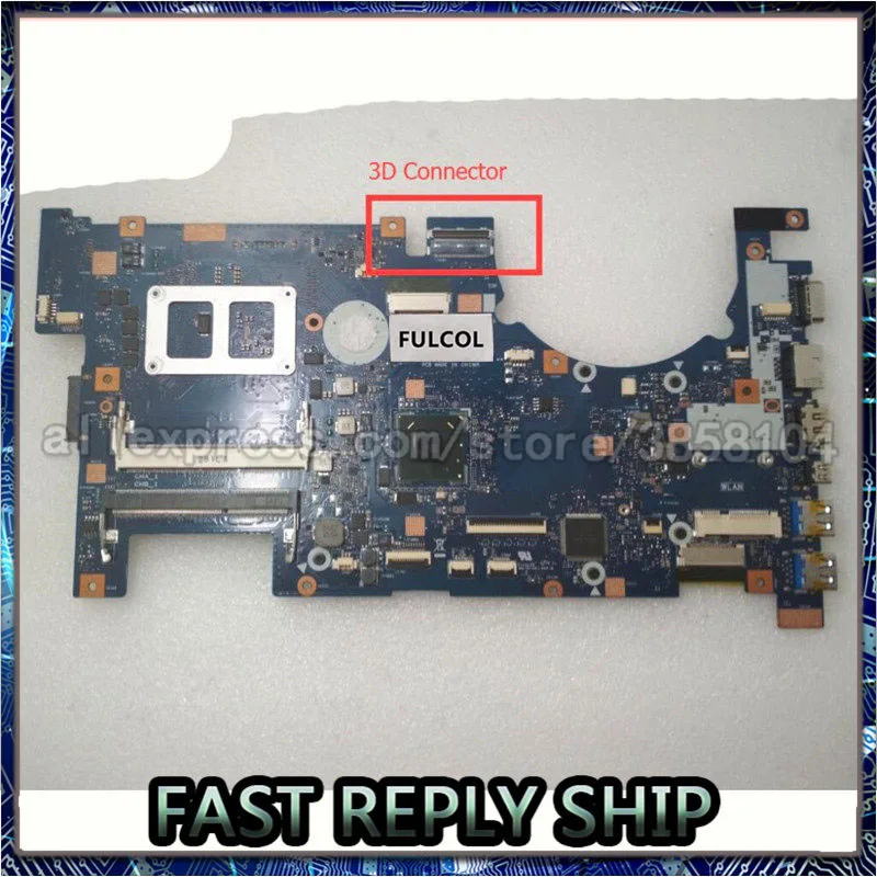 

NEW For Asus G75VW Motherboard With 3D Connector REV 2.1