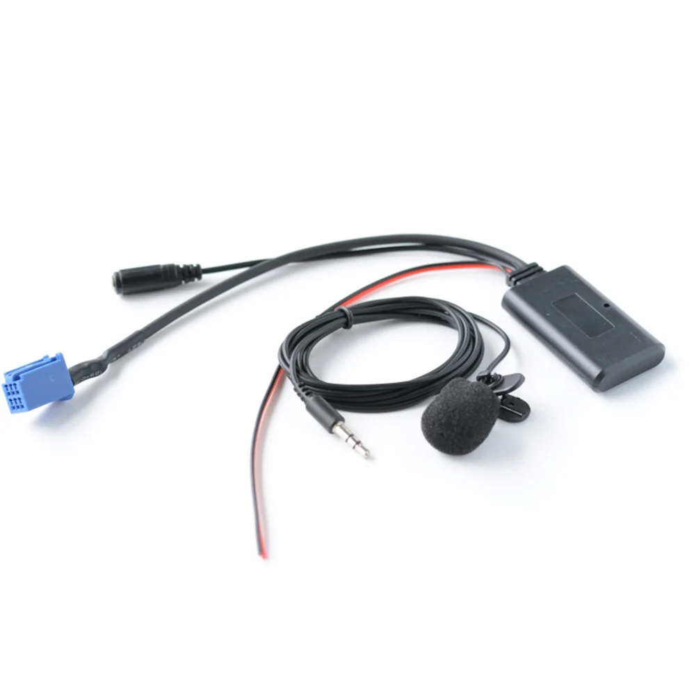 

Car Radio Wireless Bluetooth Adapter Module Handsfree Audio Adapter Receiver Aux Cable With MIC Handsfree For Lexus IS250 06-08