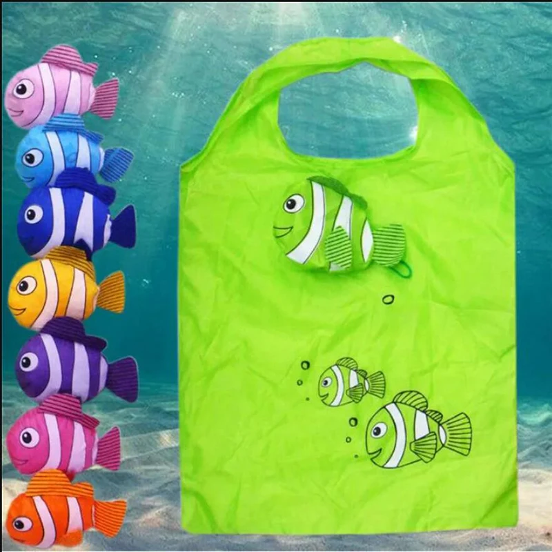 

Animal Foldable Shopping Bag Handbag Foldable Reusable Handbag Convenient Large Capacity Storage Environmental Protection Bag