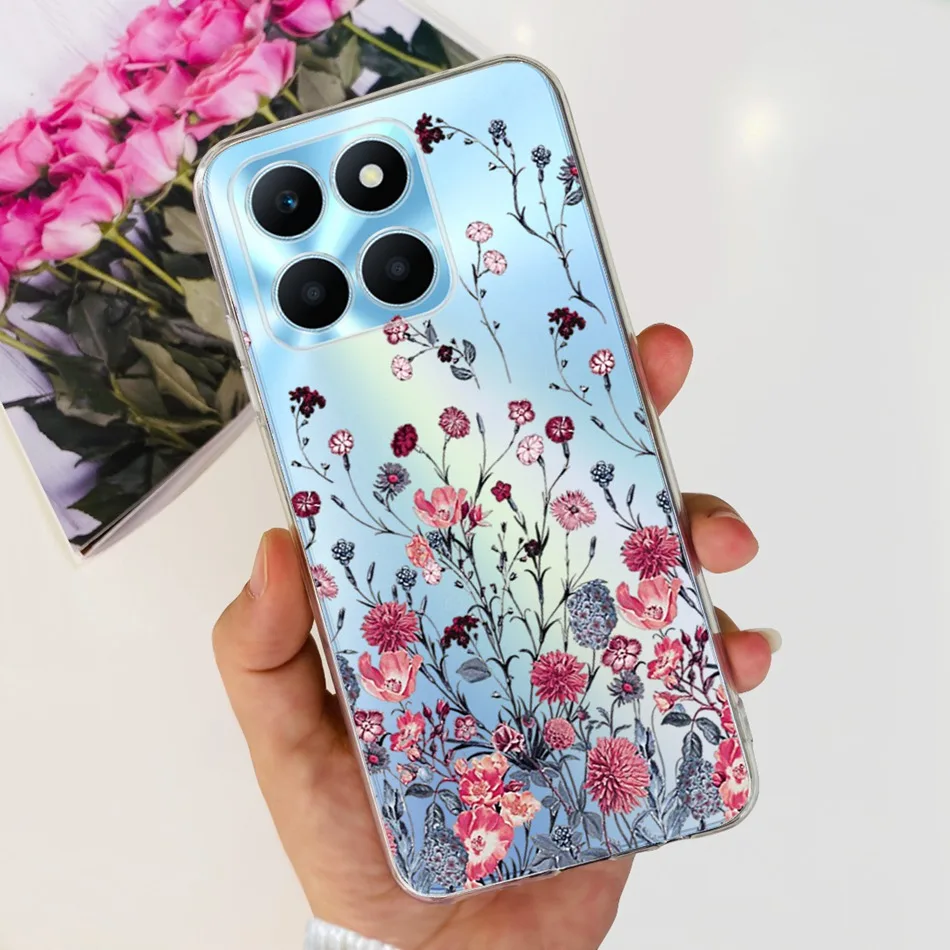 Elegant Pattern Soft Silicone TPU Phone Back Cover