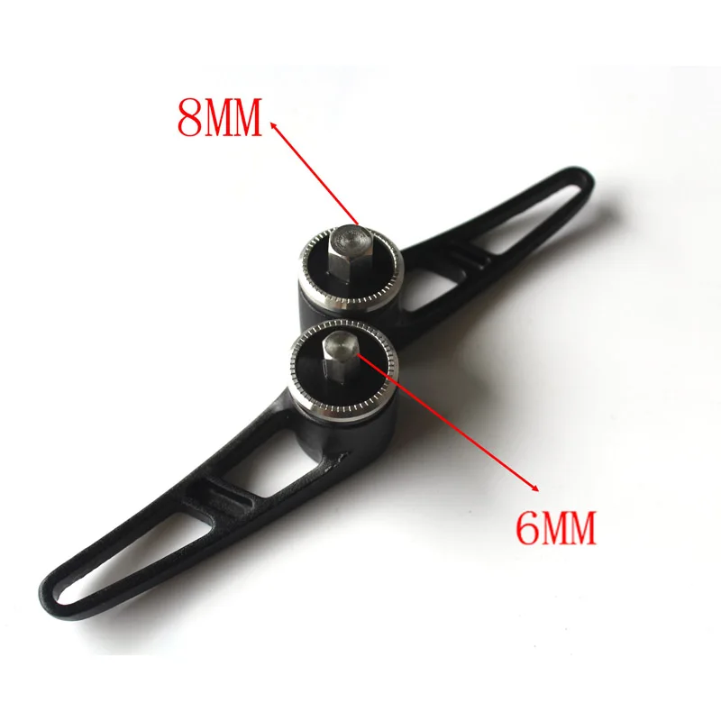 Removable Alloy lever 8 mm Hex Key compatible plug-in thru axles 6mm 8 mm hexagon socket Allen Hex Wrench Tool bicycle removal tool