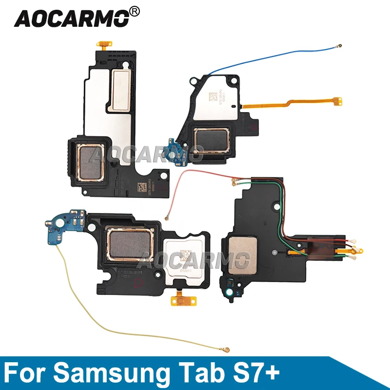 

Aocarmo Loudspeaker Buzzer Ring Horn Loud Speaker Flex Cable Replacement Part For Samsung Galaxy Tab S7 Plus S7+ T976B T970 T976
