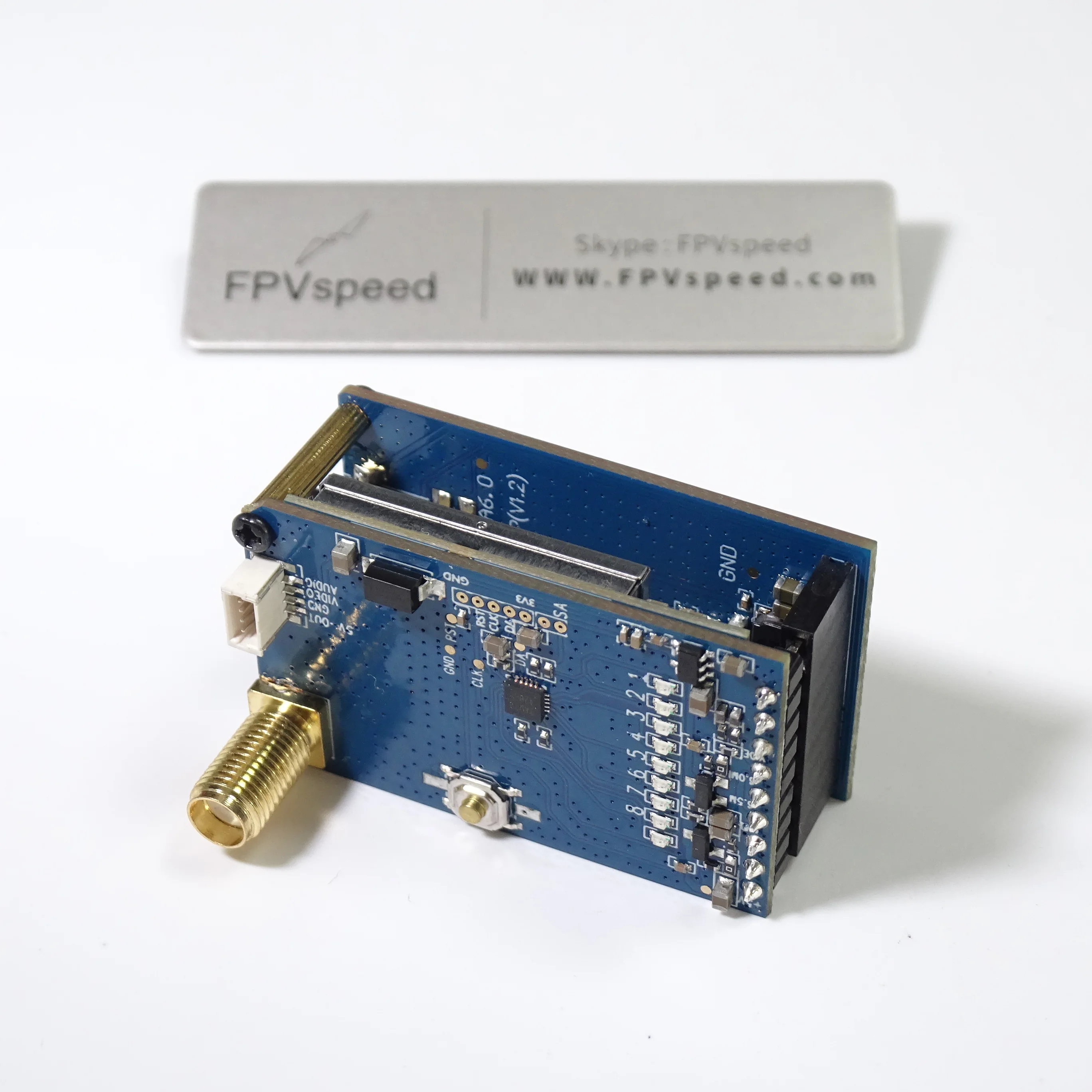 FPV Image Receiver Module Audio Supported 1.7GHz 1.9GHz 8CH VRX-S5 Compatible with FatShark Skyzone fpv transmitter receiver fpv accessories