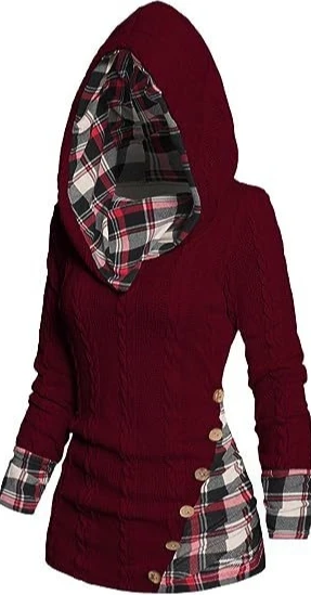 Women's Pullover Hoodie 2023 Autumn New Pit Sweater Long-Sleeved Sweatshirt Hooded Shirt Casual Pullover Hooded Sweatshirt