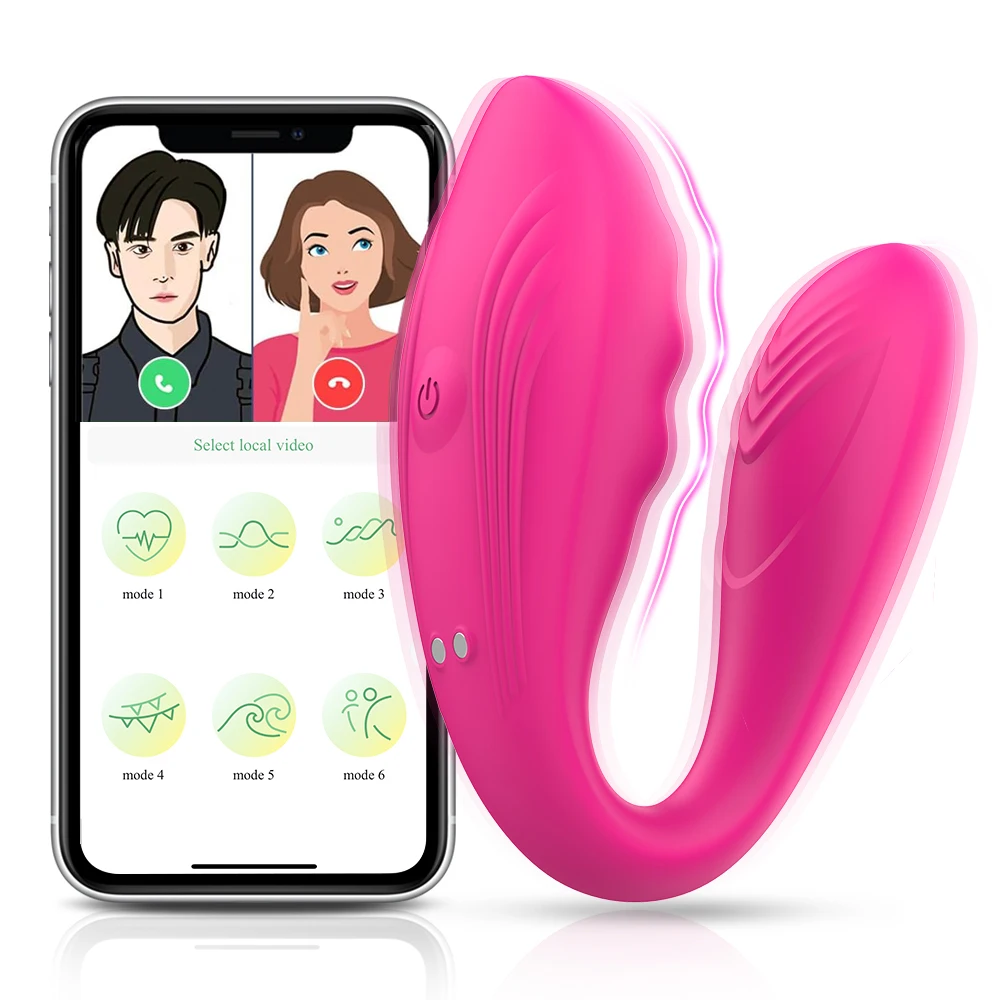 Sexy Toys Bluetooth Female Vibrator for Women Wireless APP Remote Control Dildo Vibrators Wear Sex Panties Toys For Couples
