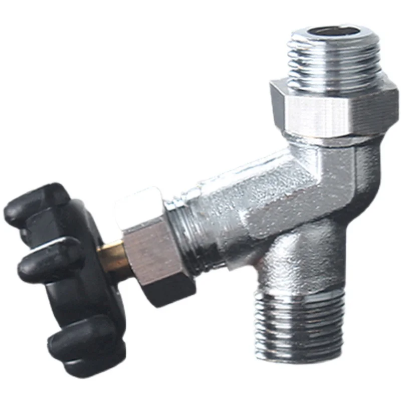 1pcs handle gate valve screwed bonnet valve steam iron exhaust air outlet for all full steam iron