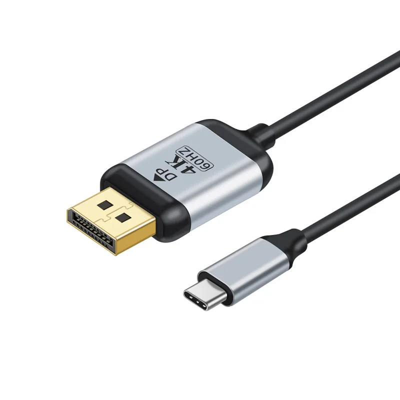 편리한 휴대용 USB 3.1 C타입 Dp 어댑터 호환, 맥북 2017 갤럭시 S9 용, 4k 60hz