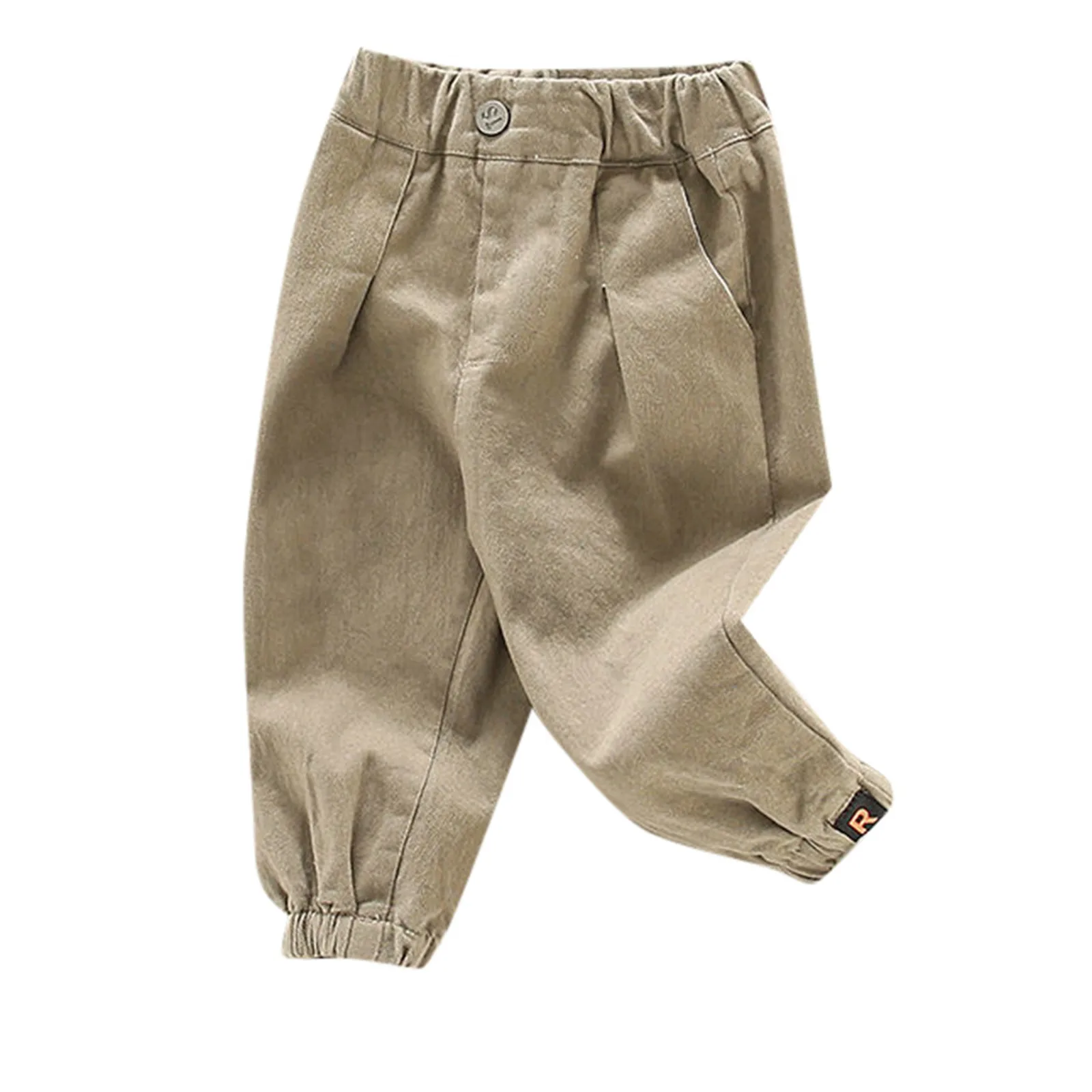 Toddler Boy Leisure Leggings spring Autumn Casual Pants Solid Color Clothes Outside Wear Overalls boys pants
