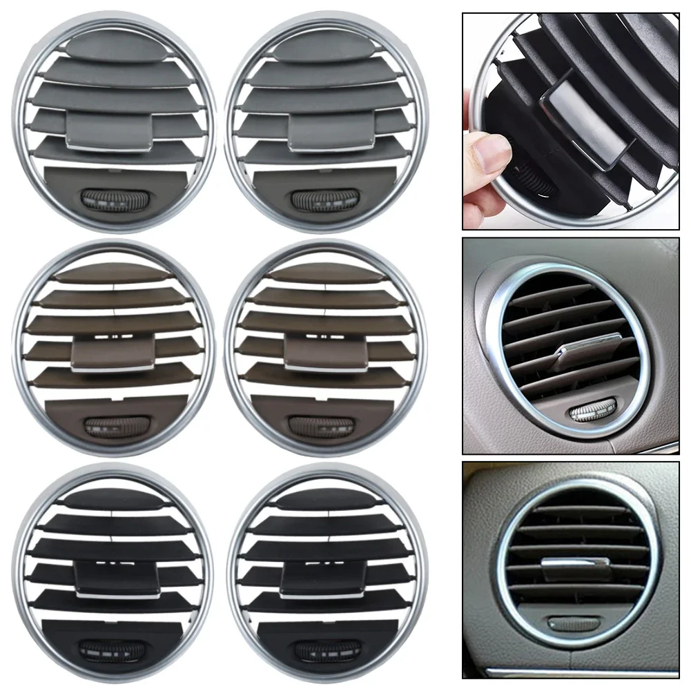 Car Dashboard Air Vent Outlet Panel For Mercedes-Benz W164 ML350 GL350 For GLEGLS Car Air Conditioning Outlet Paddle ABS