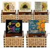 You Are My Sunshine Music Box, Wooden Carving Color Printing Hand Crank Music Box, Birthday Presents, Valentine's Day Gifts 1