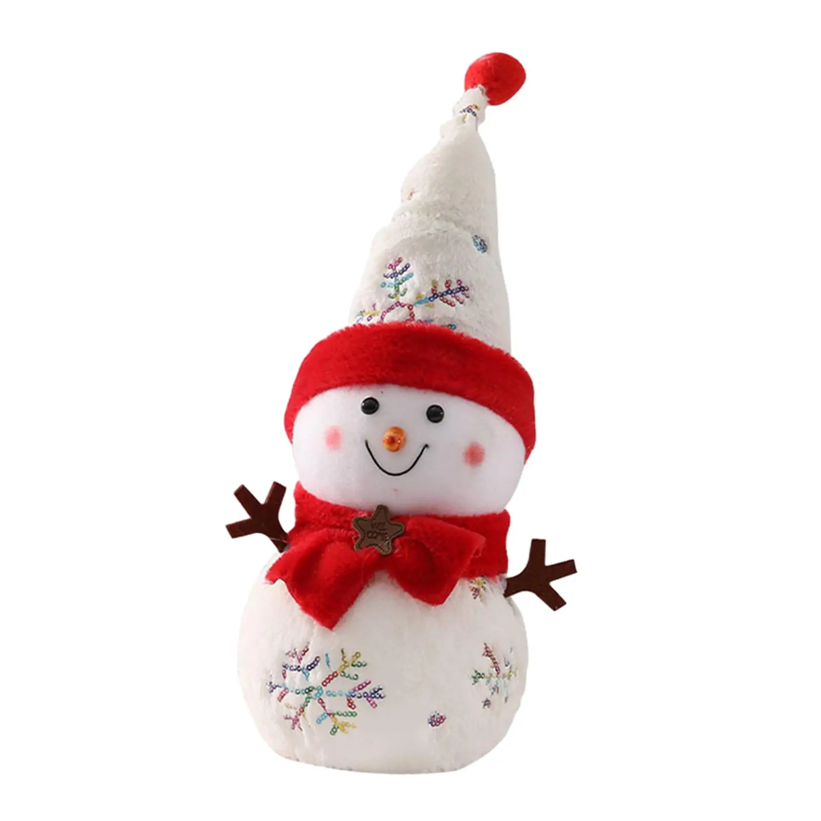 

Christmas Tabletop Decoration Snowman Doll Xmas Decor Christmas Ornament for Xmas Holiday Party Kitchen Desk Festivals Home