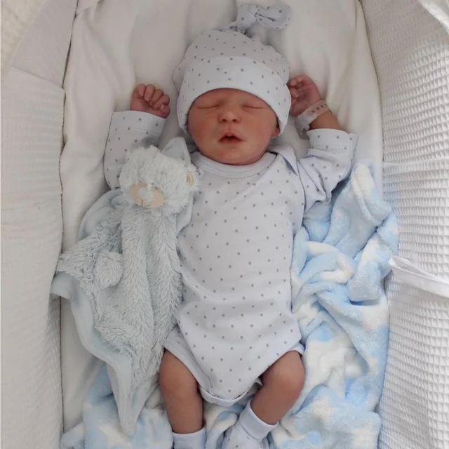 43CM Silicone Vinyl Reborn Baby Doll 1