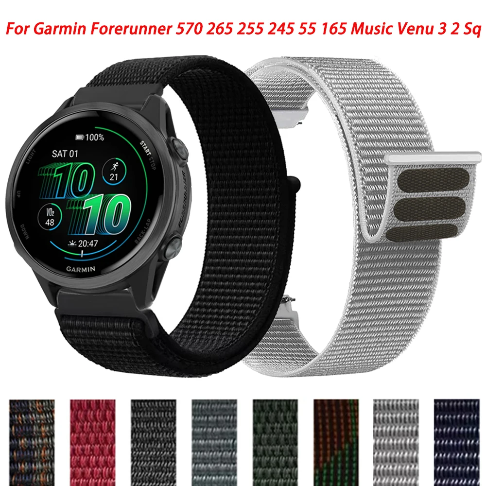 Nylon Loop Braided Watch Strap Bracelet