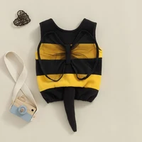 Infant Baby Fall Outfits Baby Girl Boy Bees Romper Set Baby Festival Clothes Baby Halloween Costumes 2