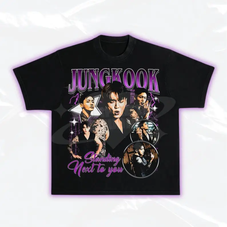 

Jungkook Standing Next to U Unisex Garment-Dyed T-Shirt