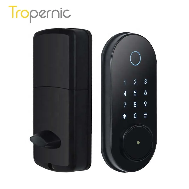 Smart Lock Electronic Fingerprint Keypads Wifi Bluetooth Deadbolt Ttlock App Control Auto Lock