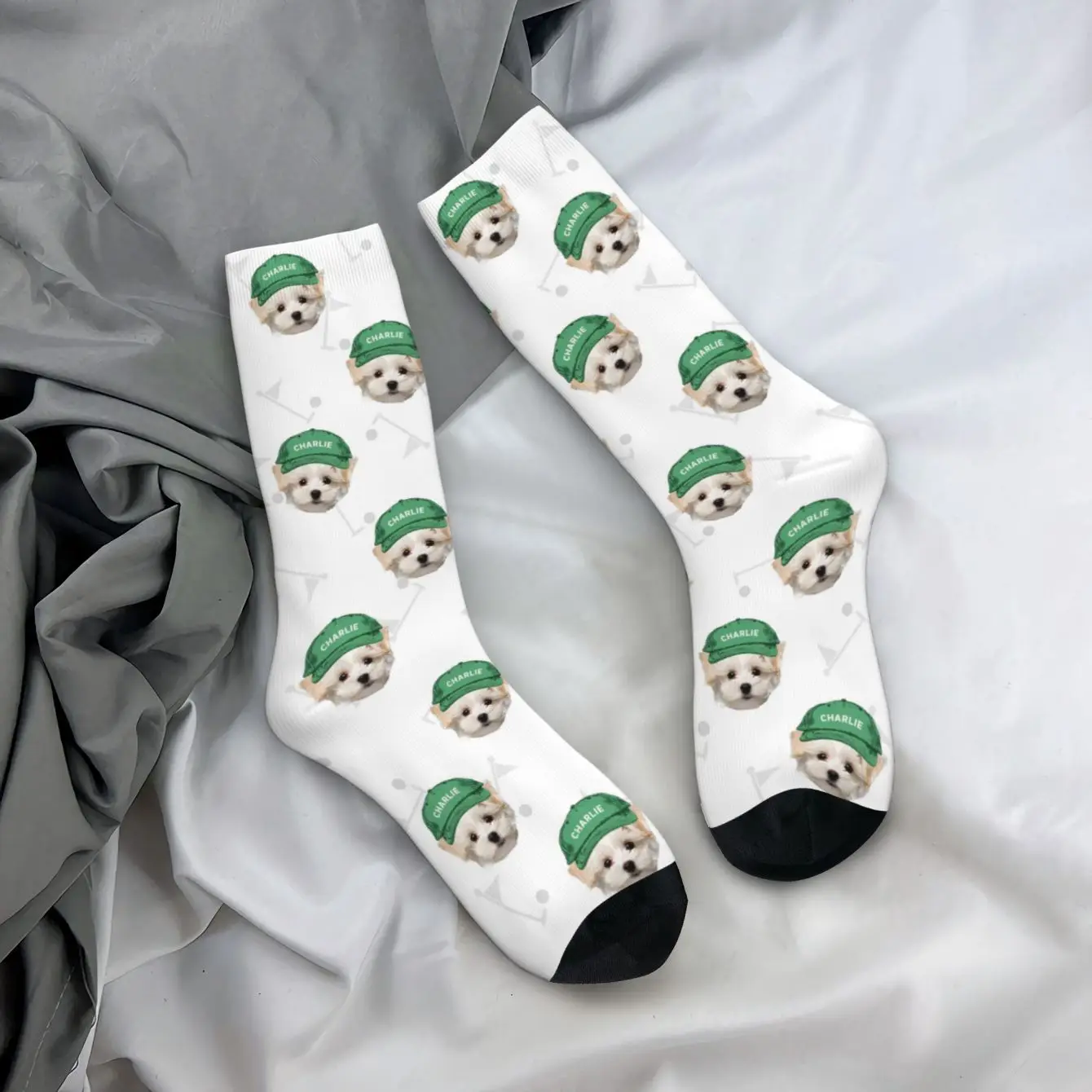 Personalized Pet Photo Socks - Custom Gift for Pet Lovers, Cat & Dog Dads
