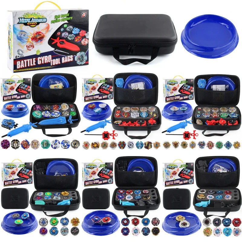 

Beyblades Burst Gyro XD168-31 Series Набор сумок для хранения Арена в сборе 8 Gyro Beyblades игрушки распродажа волчок