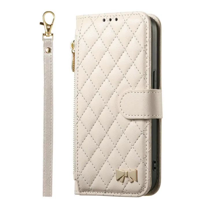 Edge70 Fusion Plus 5G Zipper Leather Wallet Flip Case with Air Signature Cover