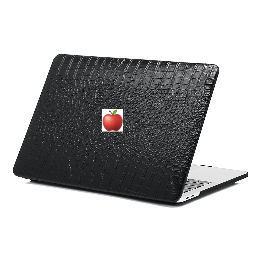 Custodia In Pelle Di Pelle Per Custodia In Coccodrillo Macbook Custodia In Coccodrillo Macbook Custodia In Macbook Air M1 Macbook Pro M2 2022 Custodia