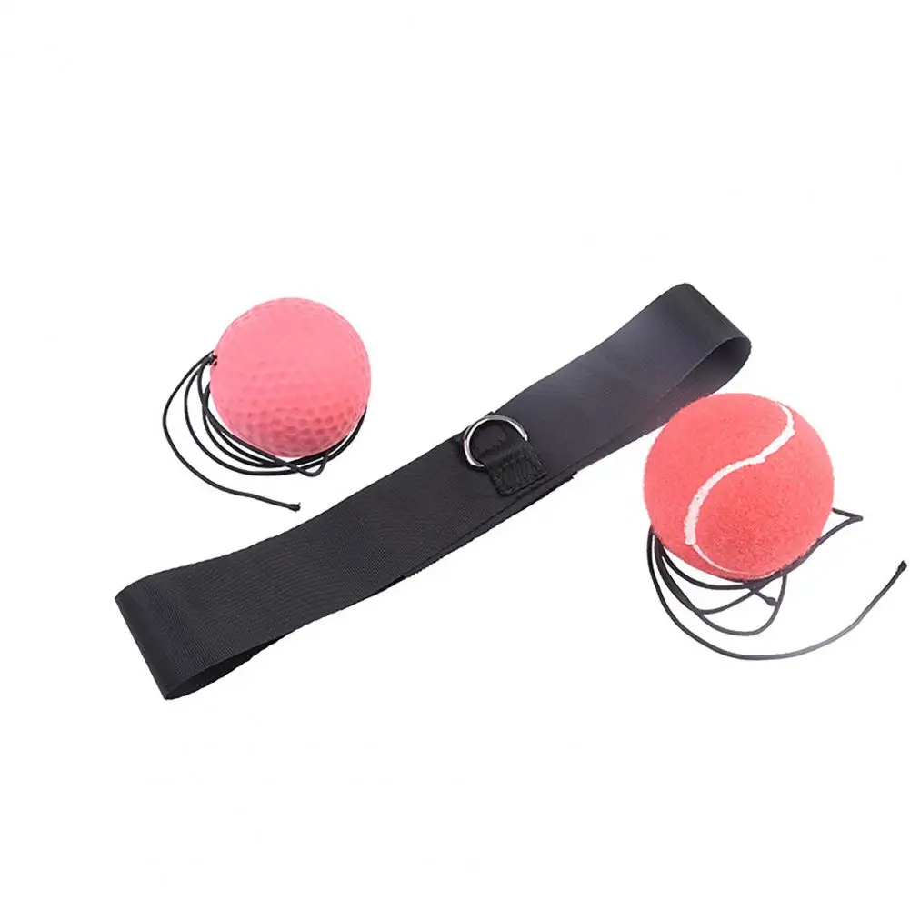 1 Set Headband Boxing Rebound Ball High Elasticity Flexibility Fitness Training Head Training Speed Boxing Ball Gym Use