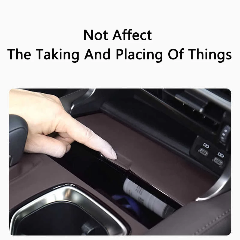 QHCP Central Control Silicone Pad Anti Slip Pad Water Cup Holder Gear Position Suitable For 23-24 Lexus RX350h Rx450h RX500h