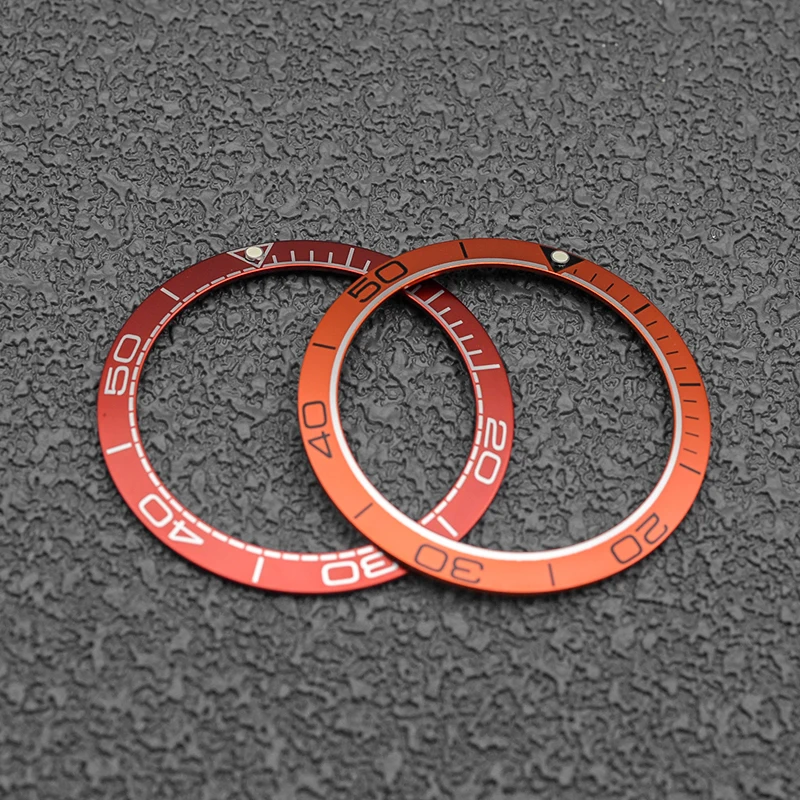 38Mm Seamaster Style Sloped Ceramic Watch Bezel Insert Skx007 Bezel Insert Adatto A Seiko Skx009 Srpd Watch Case Sostituire Parti Mod