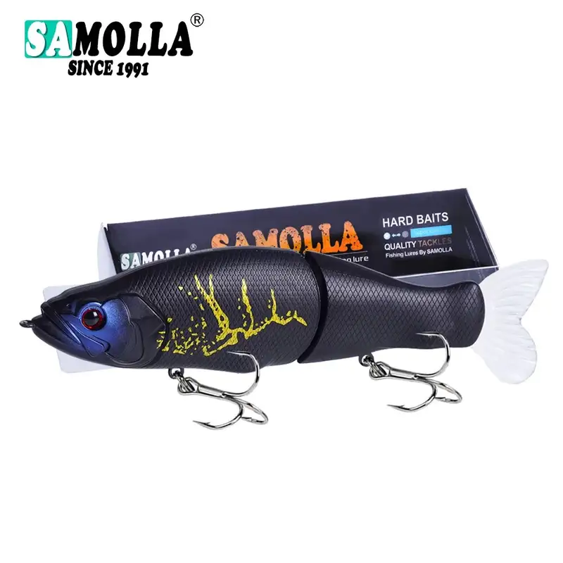Slow Sinking SwimBaits Fishing Lures 30G Whopper Vibration Soft Tail Or Pike And Bass Hard Baits Isca Artificiall Accessories - Image 12
