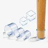 Furniture Leg Foot Protector Transparent Table And Chair Foot Cover Silicone Wear-resistant Cap Noise Reduction Protect Floor 4