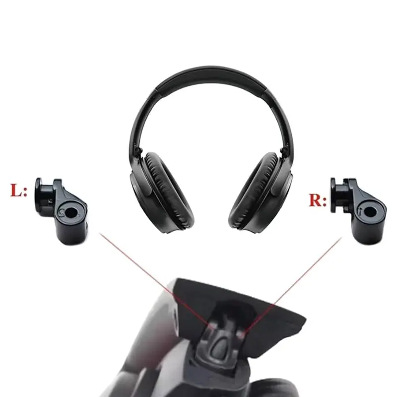 LA-뉴 메탈 힌지 스위블 샤프트 교체 부품 보스 콰이어트 컴포트 QC45 QC25 QC35 I II 이어폰 액세서리 좌/우측