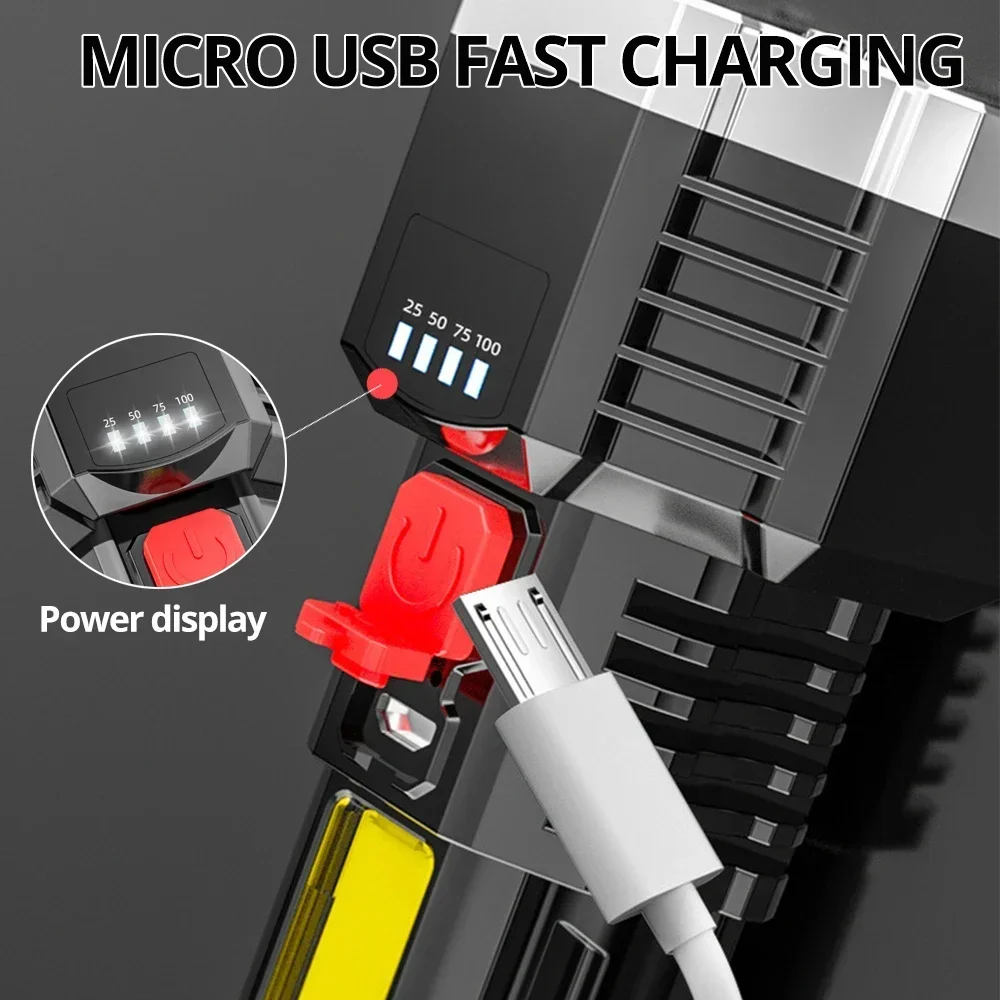 Rechargeable LED Flashlight 6