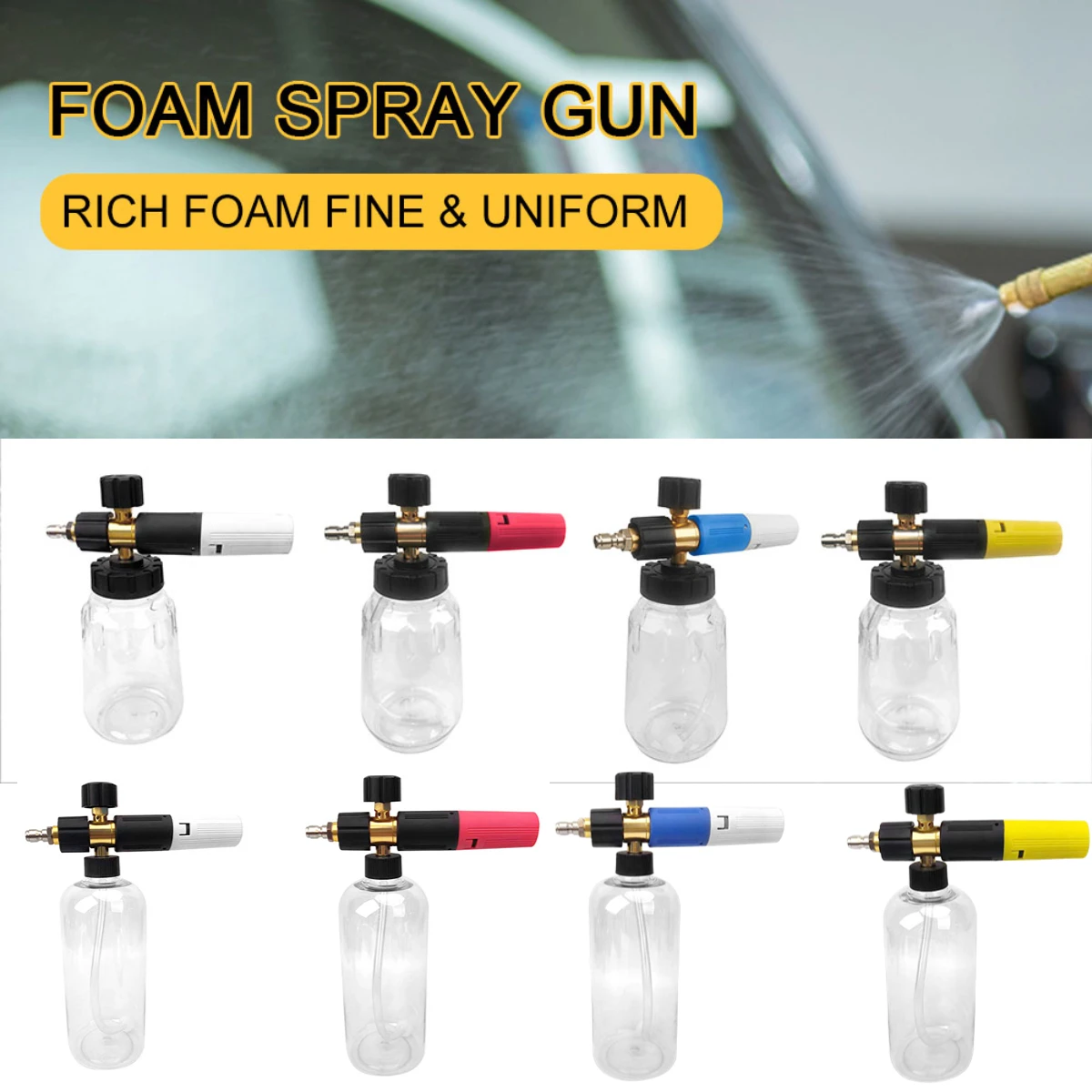 1L Car Wash Foamer 3000 3600psi Professional Car Wash Foam Sprayer