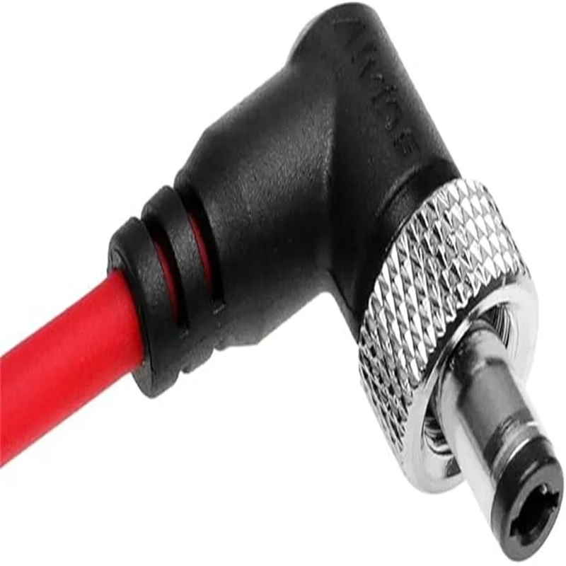 Alvin's Cables DC 2.1 직각 케이블 잠금용 울트라 소프트 Dtap, Atomos Ninja Dtap 비디오 장치용 전원 코일 케이블 PIX-E