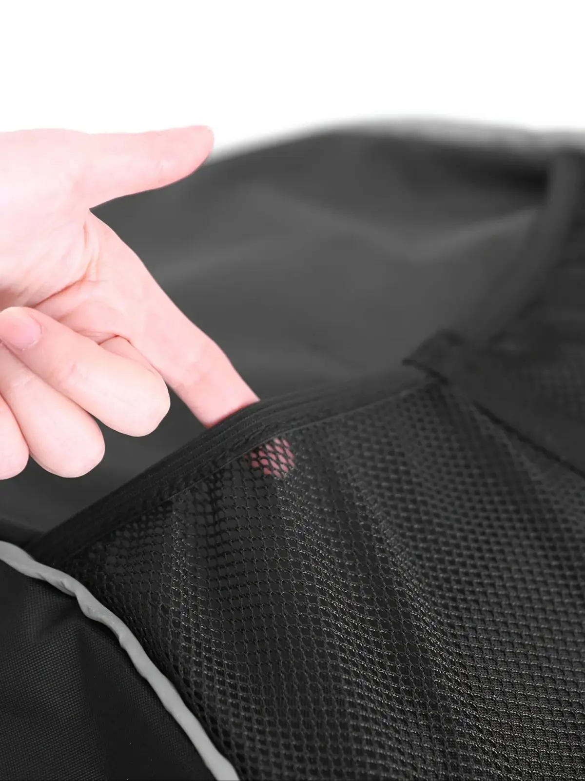 Aufbewahrungstasche für Kajak-Rückenlehne, wasserdichte Netz-Kajak-Stuhltasche, Oxford-Stoff, Stand-Up-Paddleboard-Organizer für Marine-Kajakfahren – Detail 4