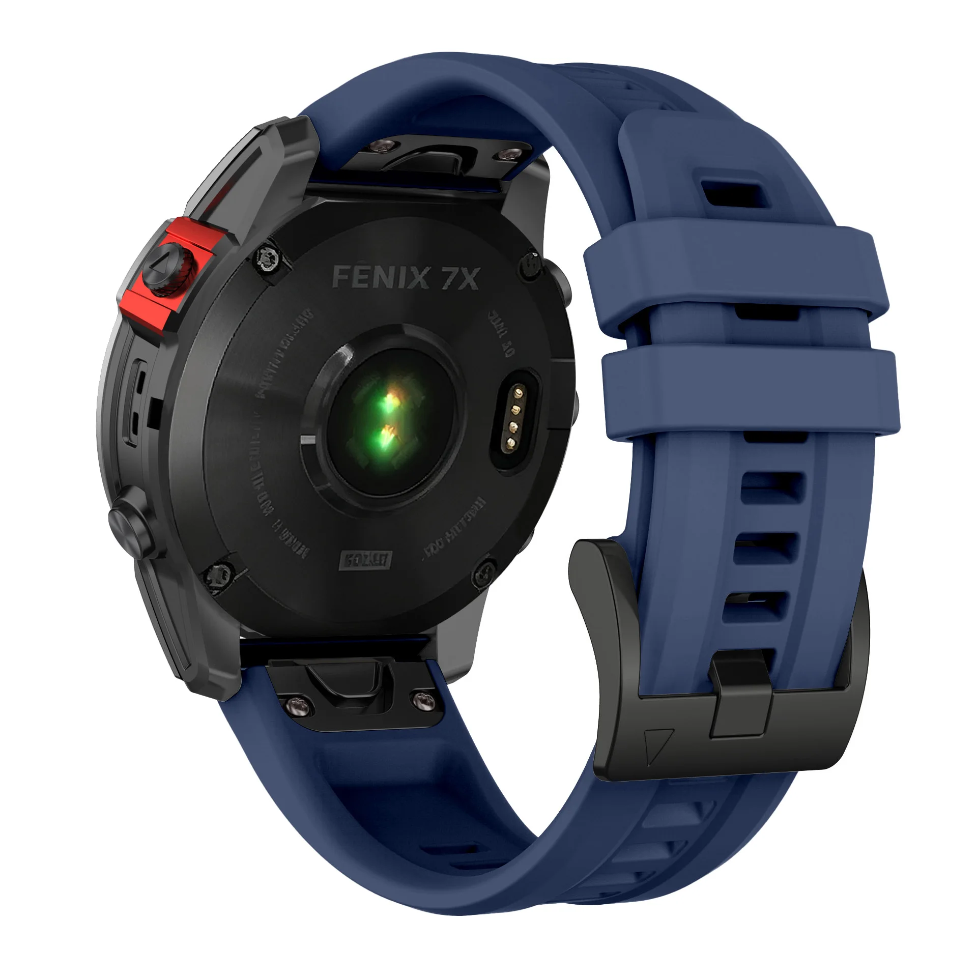 Versatile Silicone Quick Fit Strap - 22/26mm Adjustable Sport Bracelet in Multiple Colors