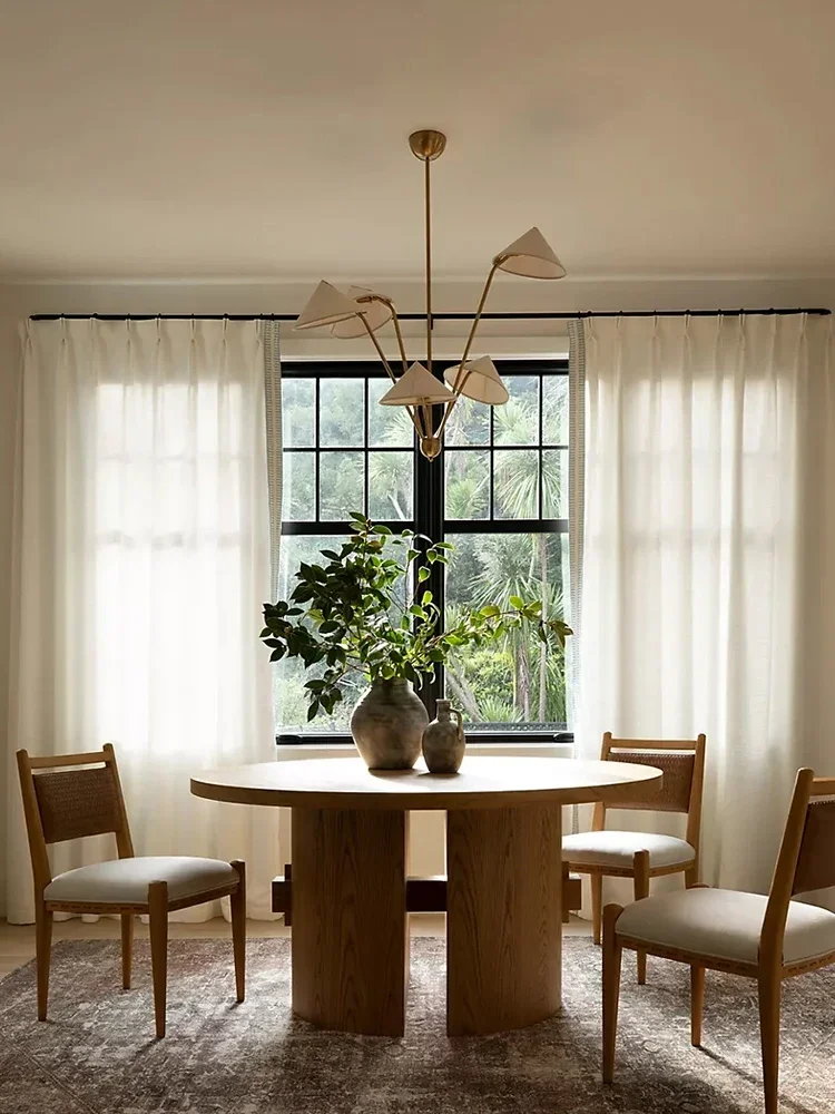 

Wabi-sabi Hanging Lamp for Ceiling Japan Cloth Pendant Lights Living Room Homestay Chandelier Kitchen Island Lustre Room Decor