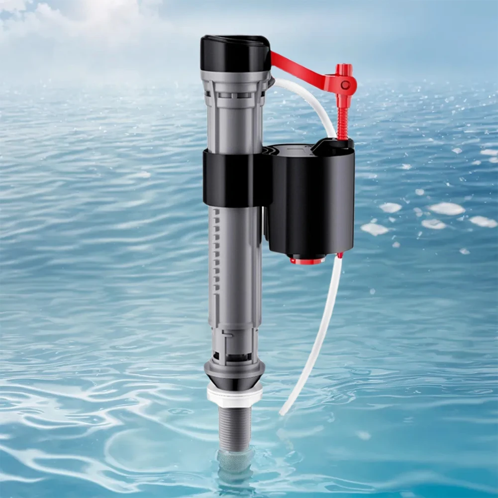 Toilet Water Tank Fittings Inlet Float Toilet Fill Valve 19-30.5cm Adjustable Height Tank and Water Control Bathroom Flush Valve