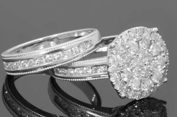 Natural 2 Carats Diamond Ring Female 18k Gold Wedding Anillos Bague Etoile Bizuteria Ring for Women Men Gemstone Diamond Jewelry - 3