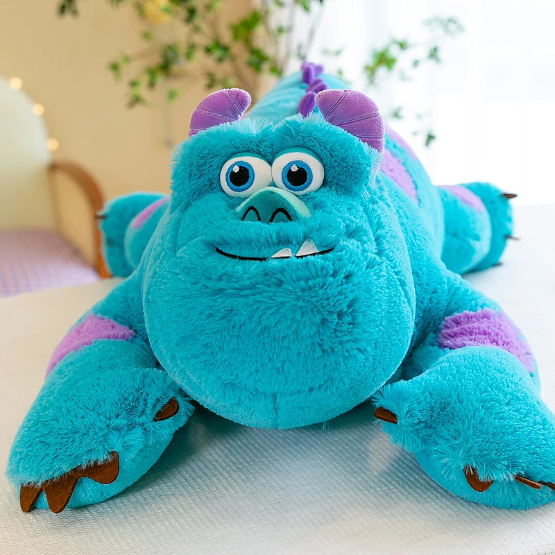 Ścieg Disney Monster University niebieskie włosy Sullivan poduszka wypchana zabawka lalka prezent bożonarodzeniowy dla dziewczyny Peluches De Películas