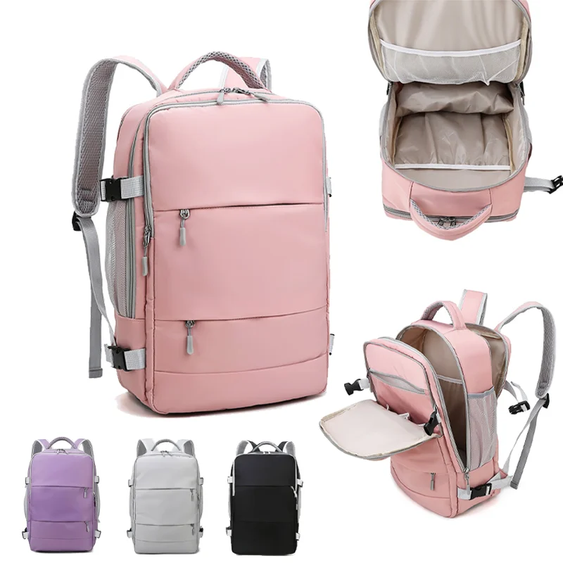 Zaino da viaggio per donna, zaino da trasporto, zaino per laptop TSA approvato per il volo, borsa da infermiera universitaria, zaino casual per il fin del weekender